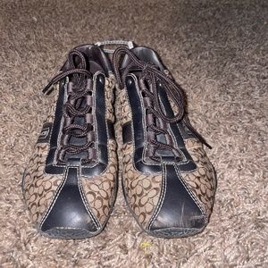 Vintage coach sneakers
